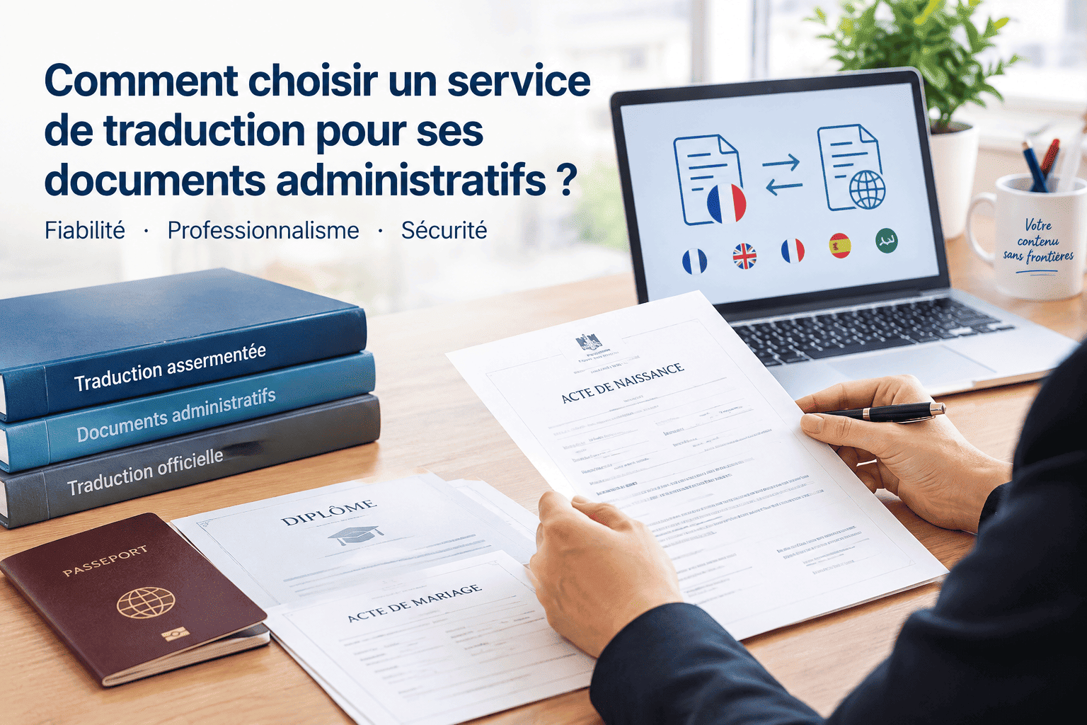 Comment choisir un service de traduction pour ses documents administratifs ?